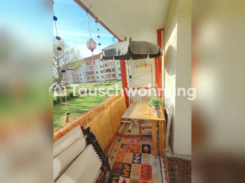 Tauschwohnung: Ruhig und grün, 2 Zi mit Südbalkon, 2 Stationen bis Ostkreuz! — photo 1